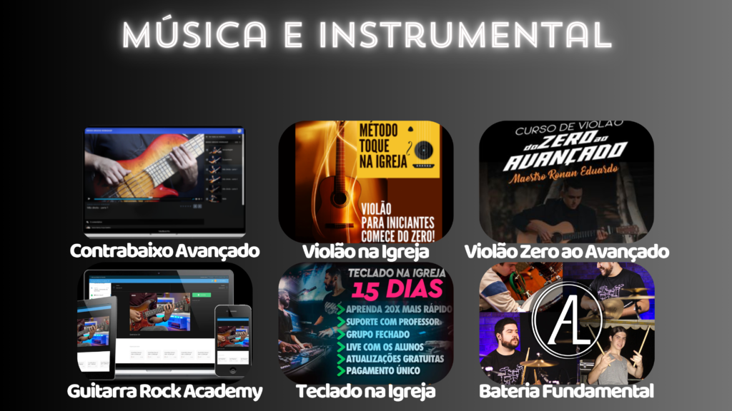 imagem de musica e instrumental