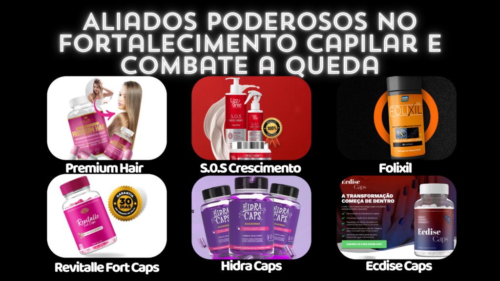 imagem de queda capilar produtos
