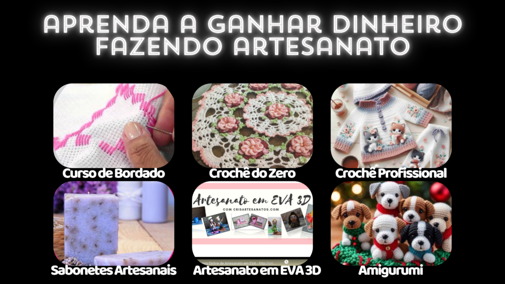 imagem de renda extra com artesanato