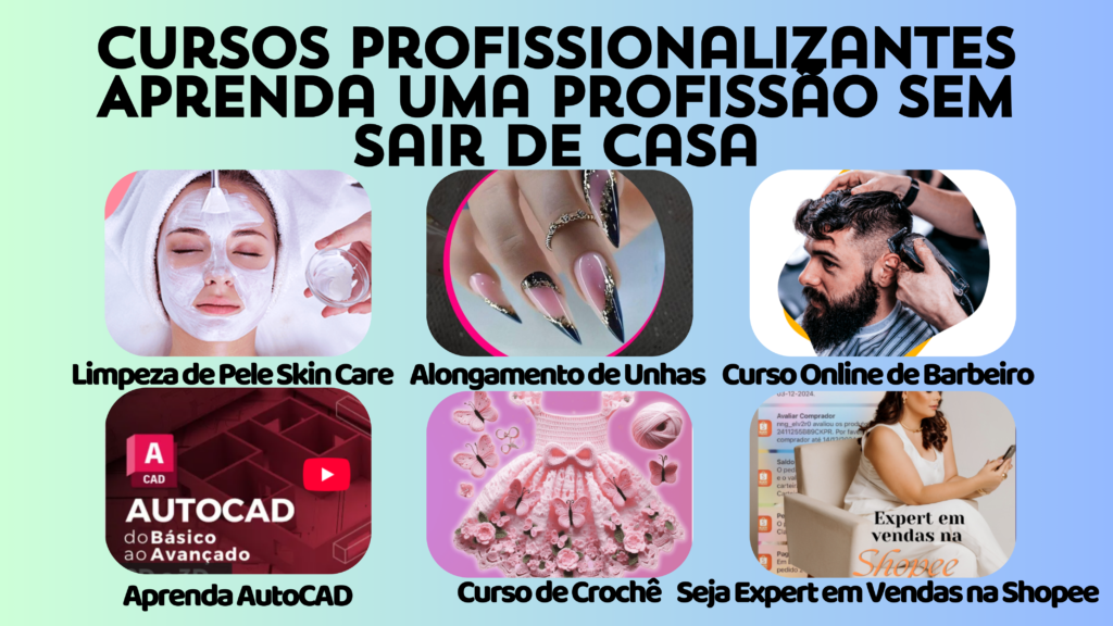 imagem de cursos profissionalizantes