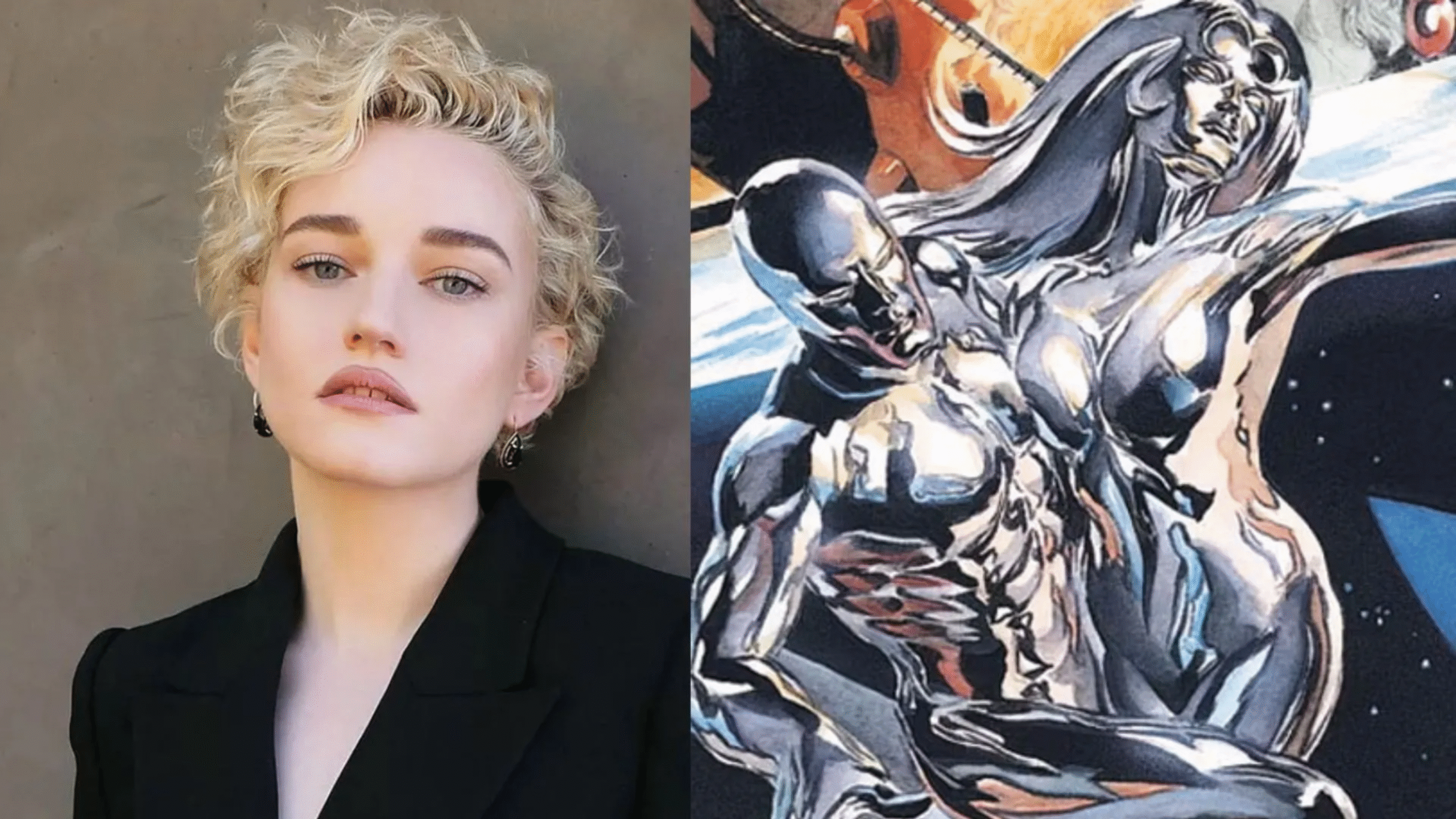 Surfista Prateado Mulher? Marvel aposta em mudança ousada no novo Quarteto Fantástico (2025) 3 Julia Garner atriz de surfista prateada