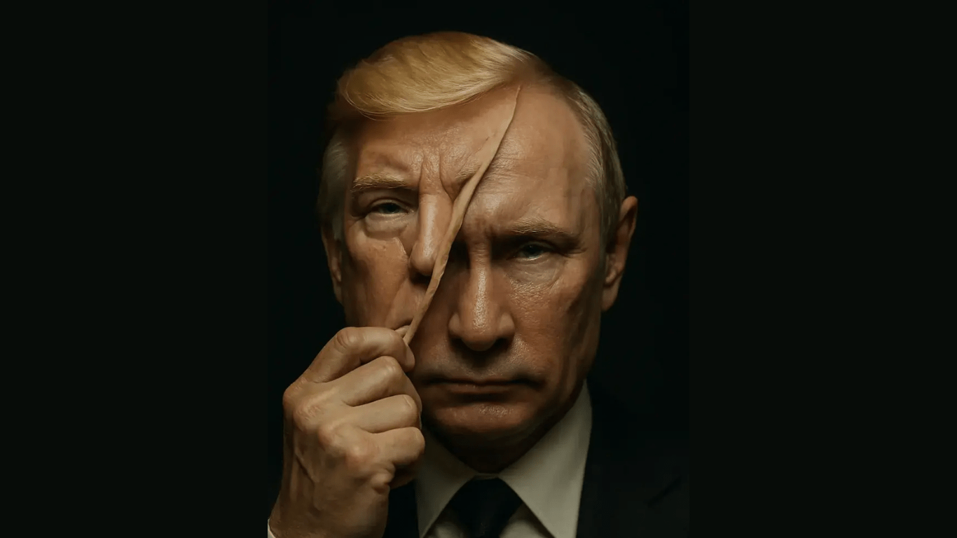 Tarifas de Trump geram memes - confira as 7 imagens mais compartilhadas 3 trump mascara do putin