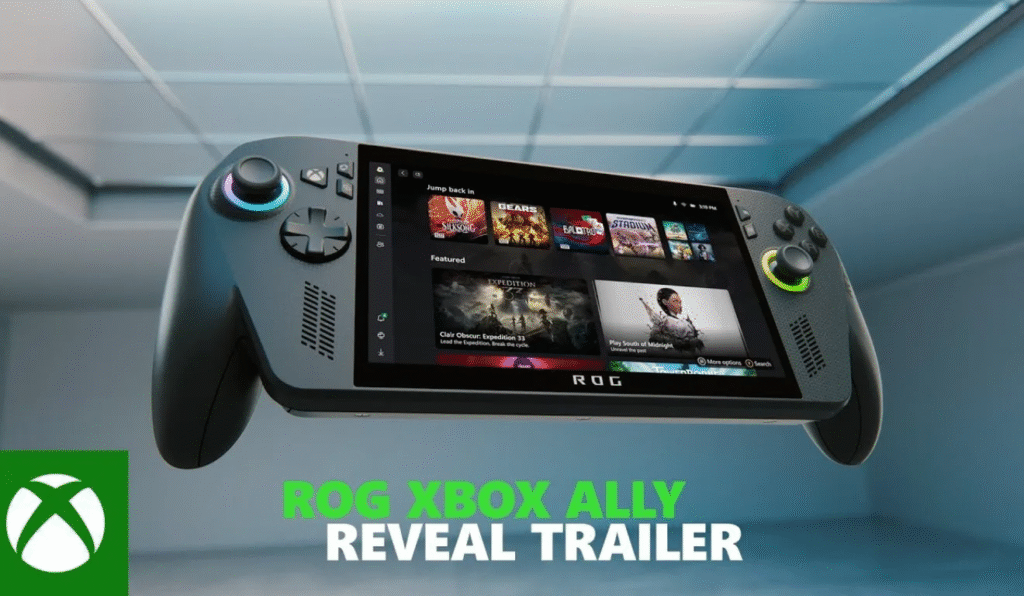 🚀 Xbox Portátil é Oficial: Conheça os Novos ROG Ally da Microsoft em Parceria com a ASUS 12 xbox portátil
