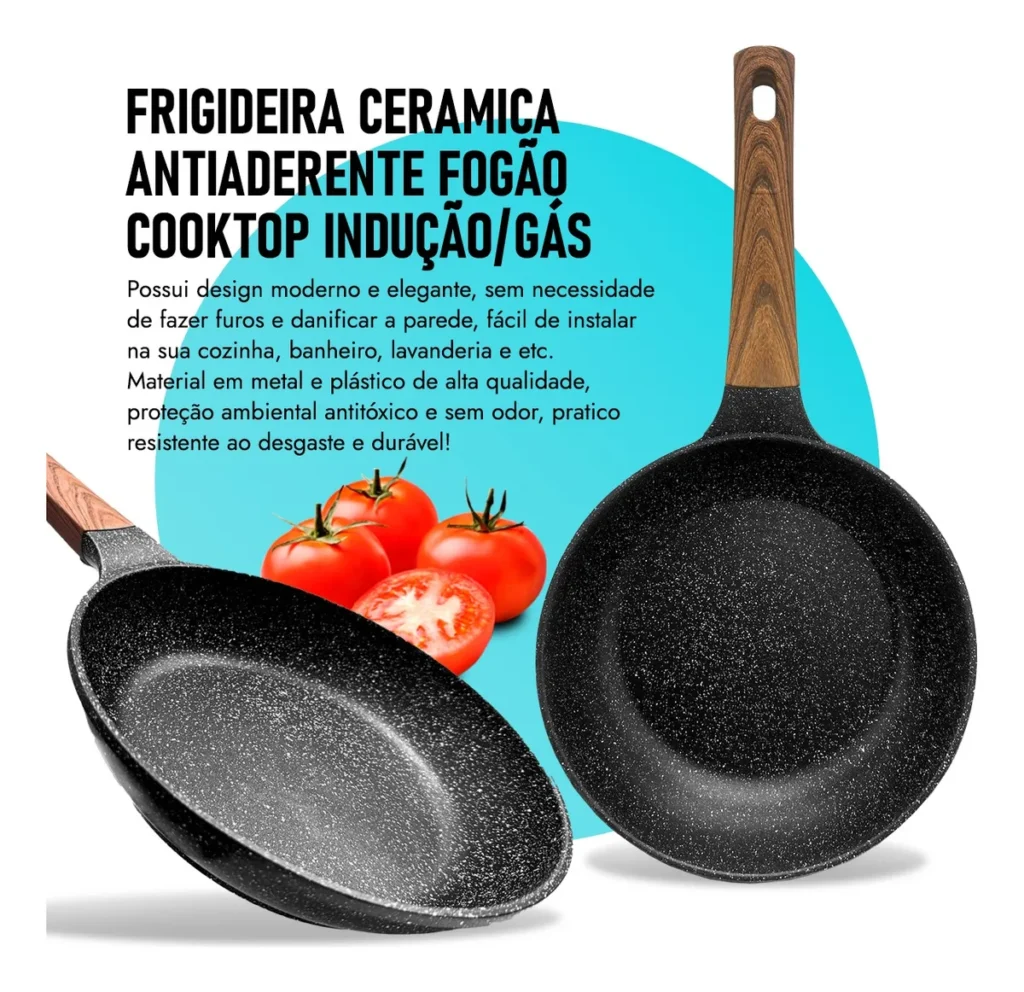 frigideira cerâmica